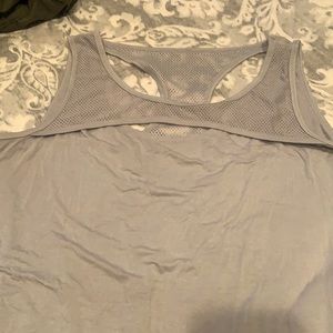 Women’s lane Bryant livi active grey tank top